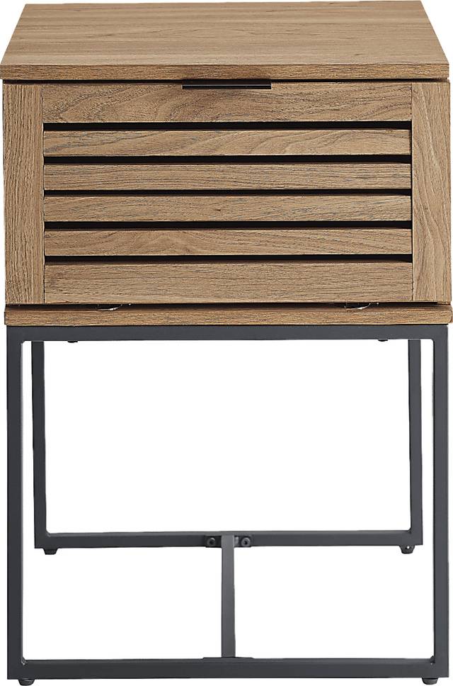 Adlora Oak End Table - Thumbnail - Image 4