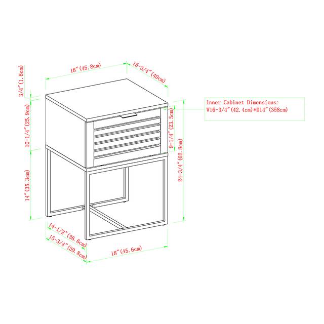 Adlora Oak End Table - Thumbnail - Image 6