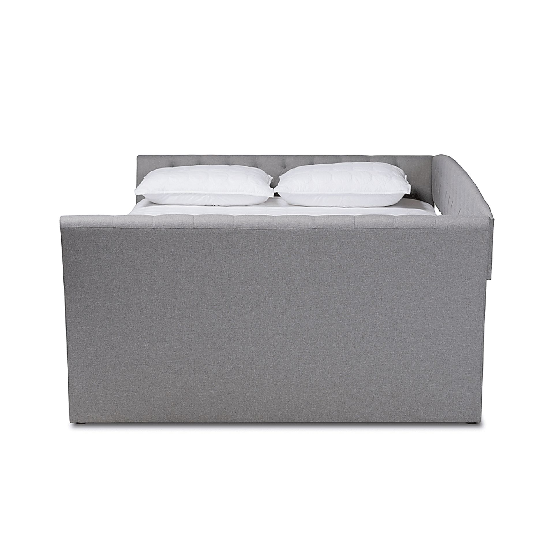 Admiral Lane Light Gray Daybed - Image 4