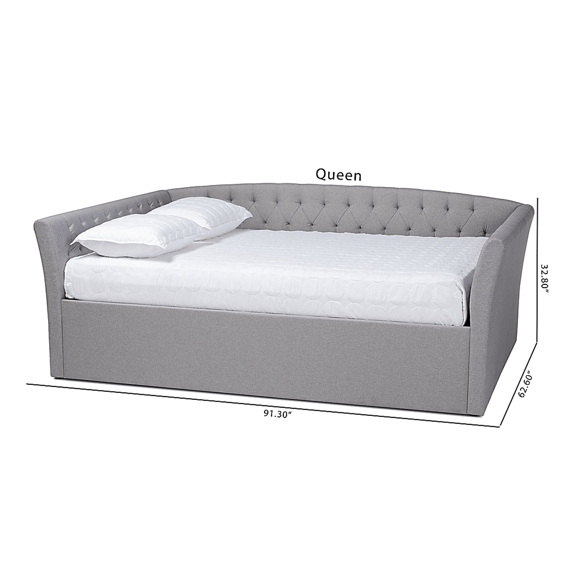 Admiral Lane Light Gray Daybed - Image 8