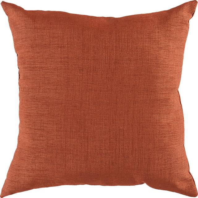 Adney Orange Indoor/Outdoor Accent Pillow - Thumbnail - Image 1