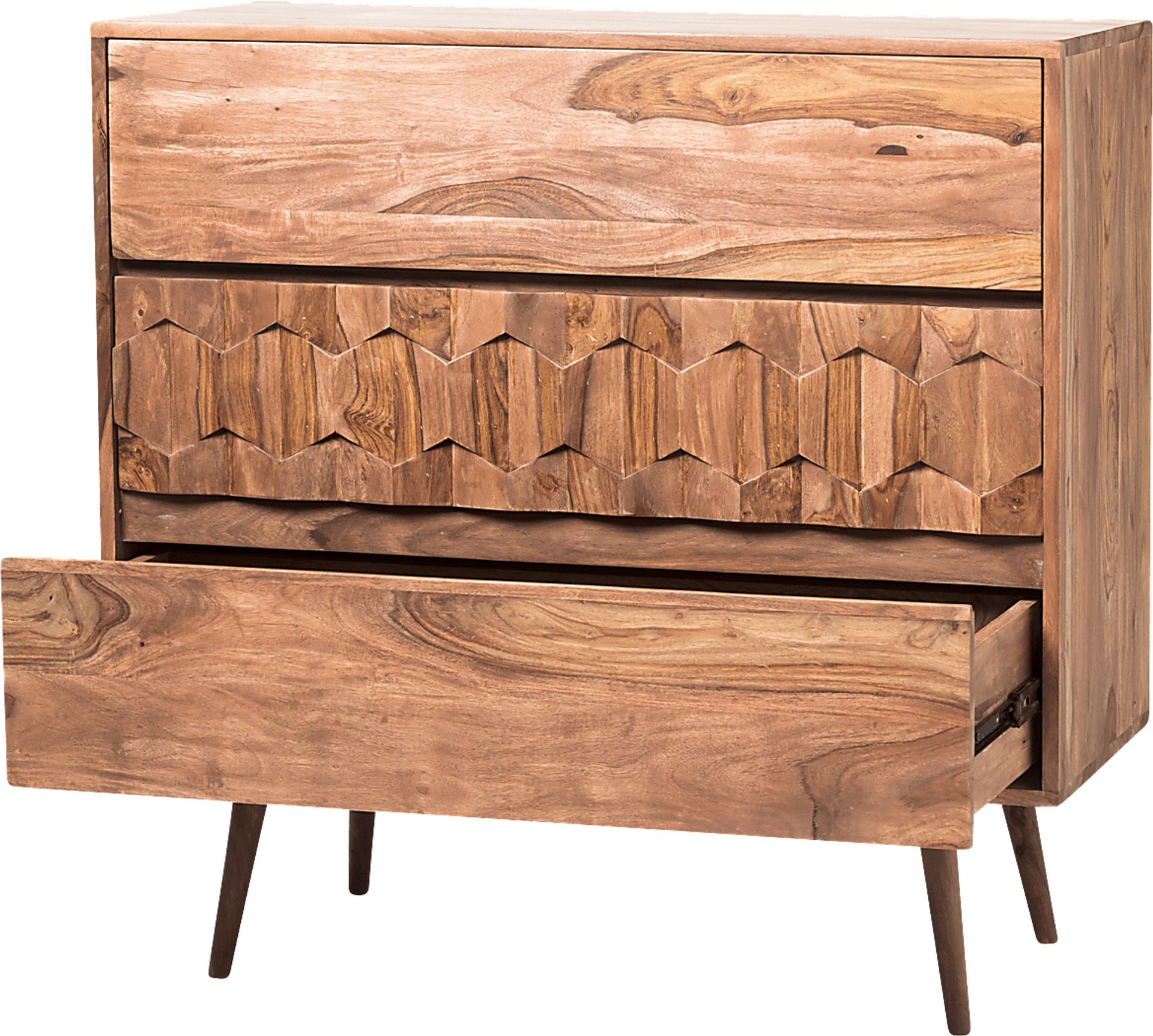 Adolphia Brown Accent Cabinet - Image 3