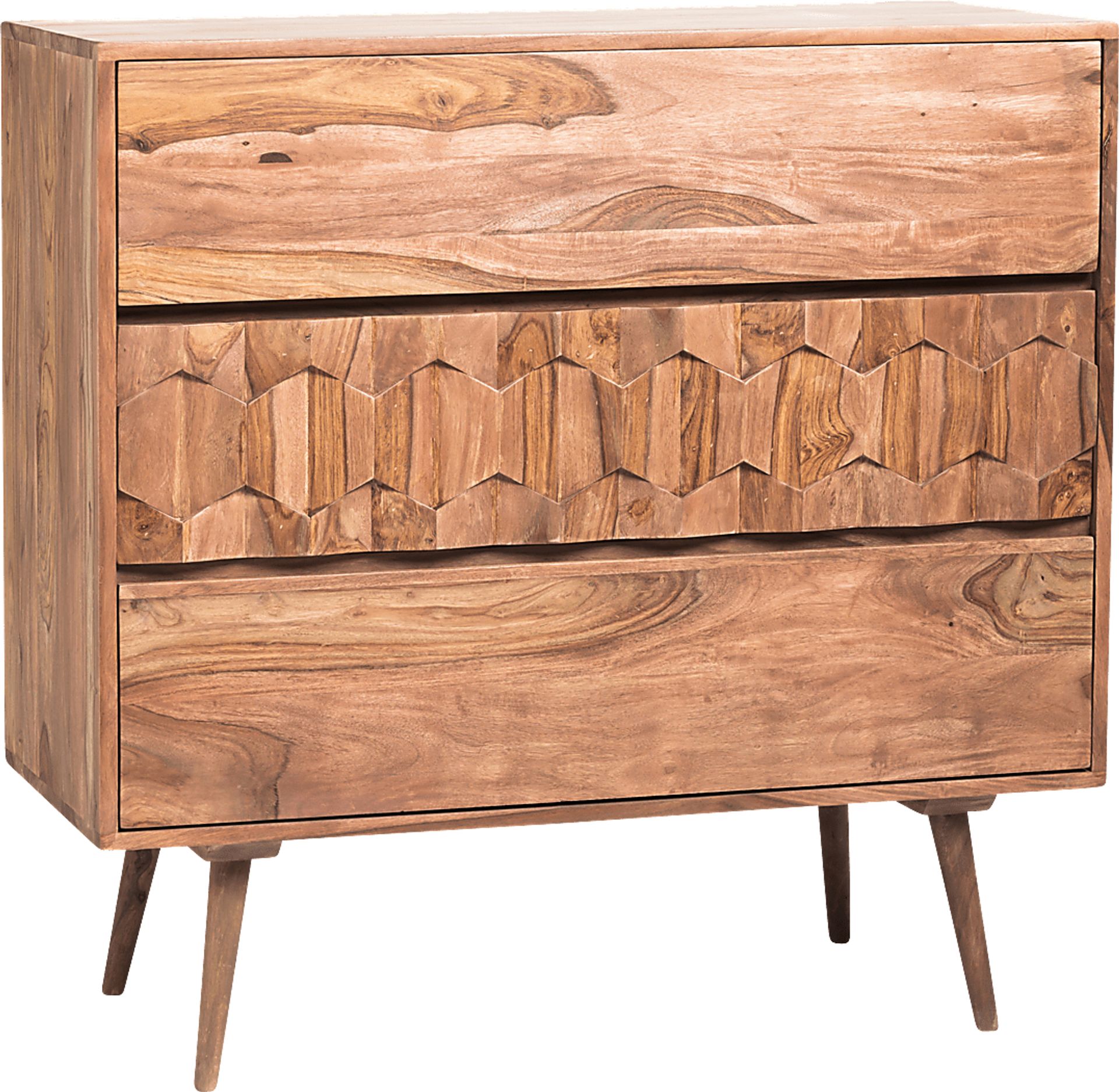 Adolphia Brown Accent Cabinet - Image 1