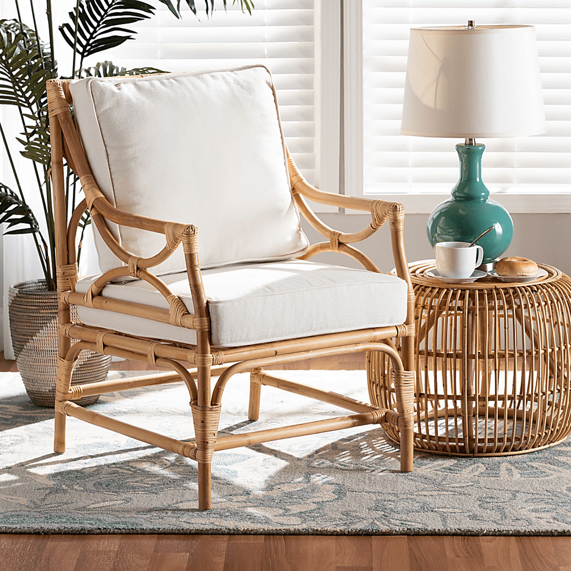 Adonan Natural Arm Chair - Image 8