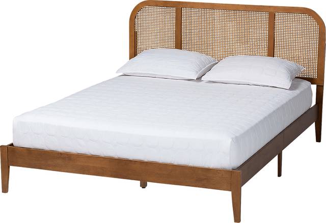 Adonidia Brown Queen Bed - Thumbnail - Image 1