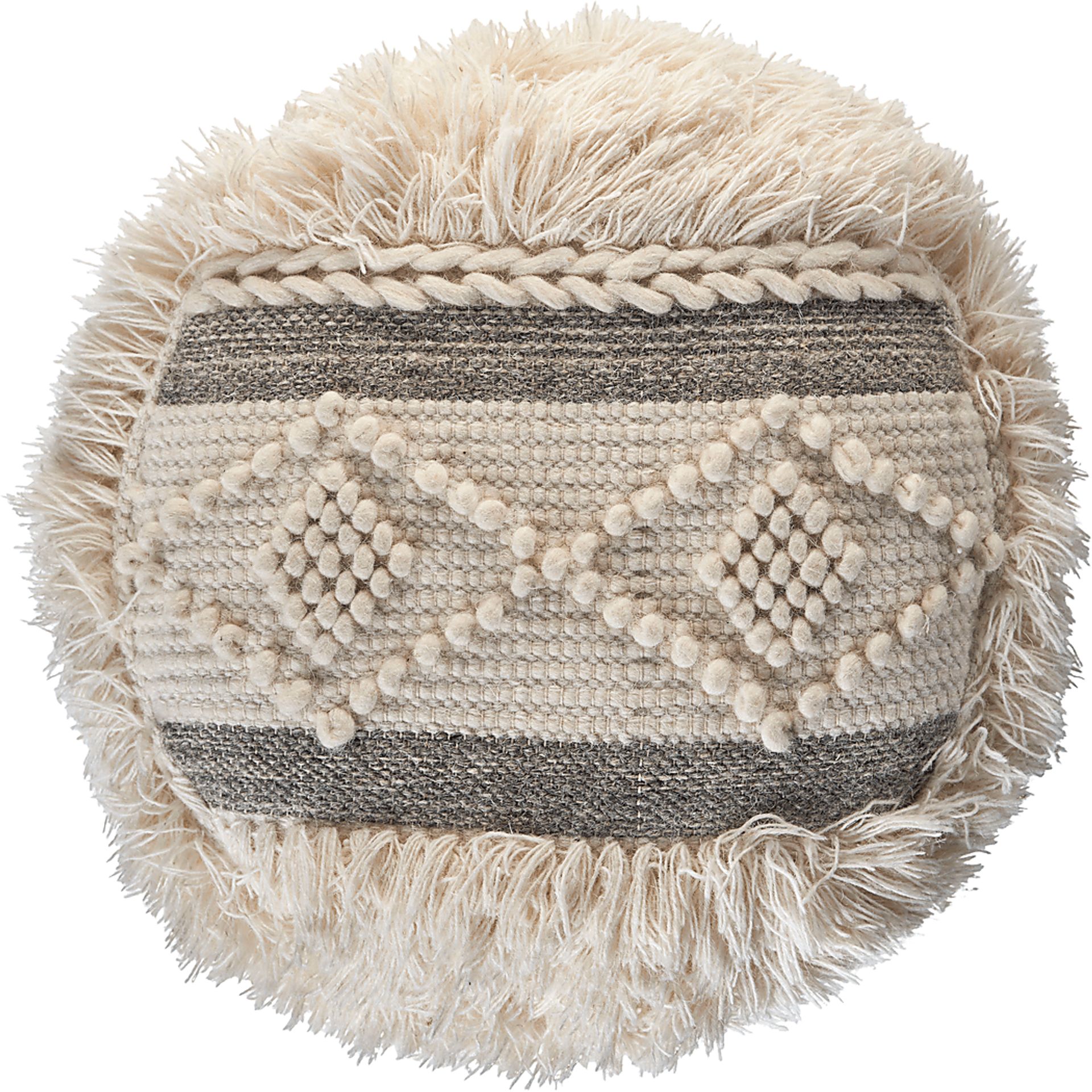 Adrenas III Beige Pouf - Image 5
