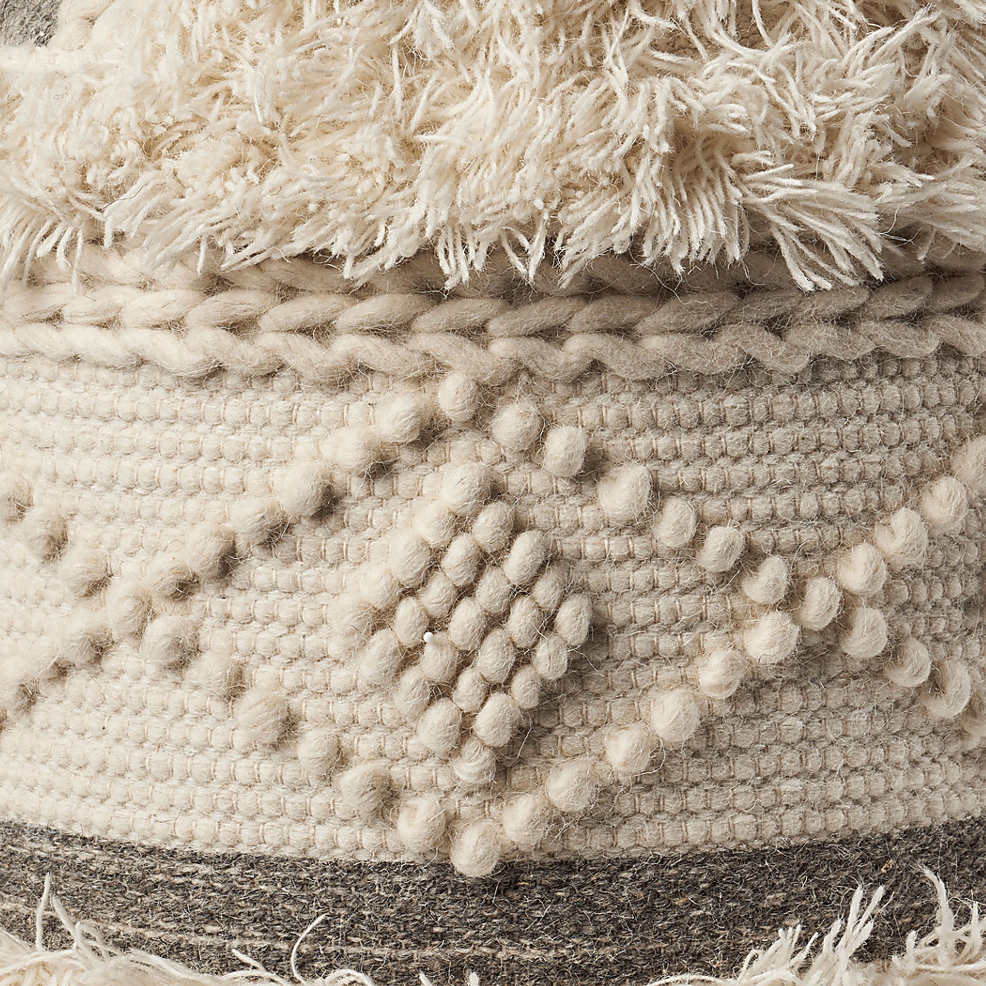 Adrenas III Beige Pouf - Image 7