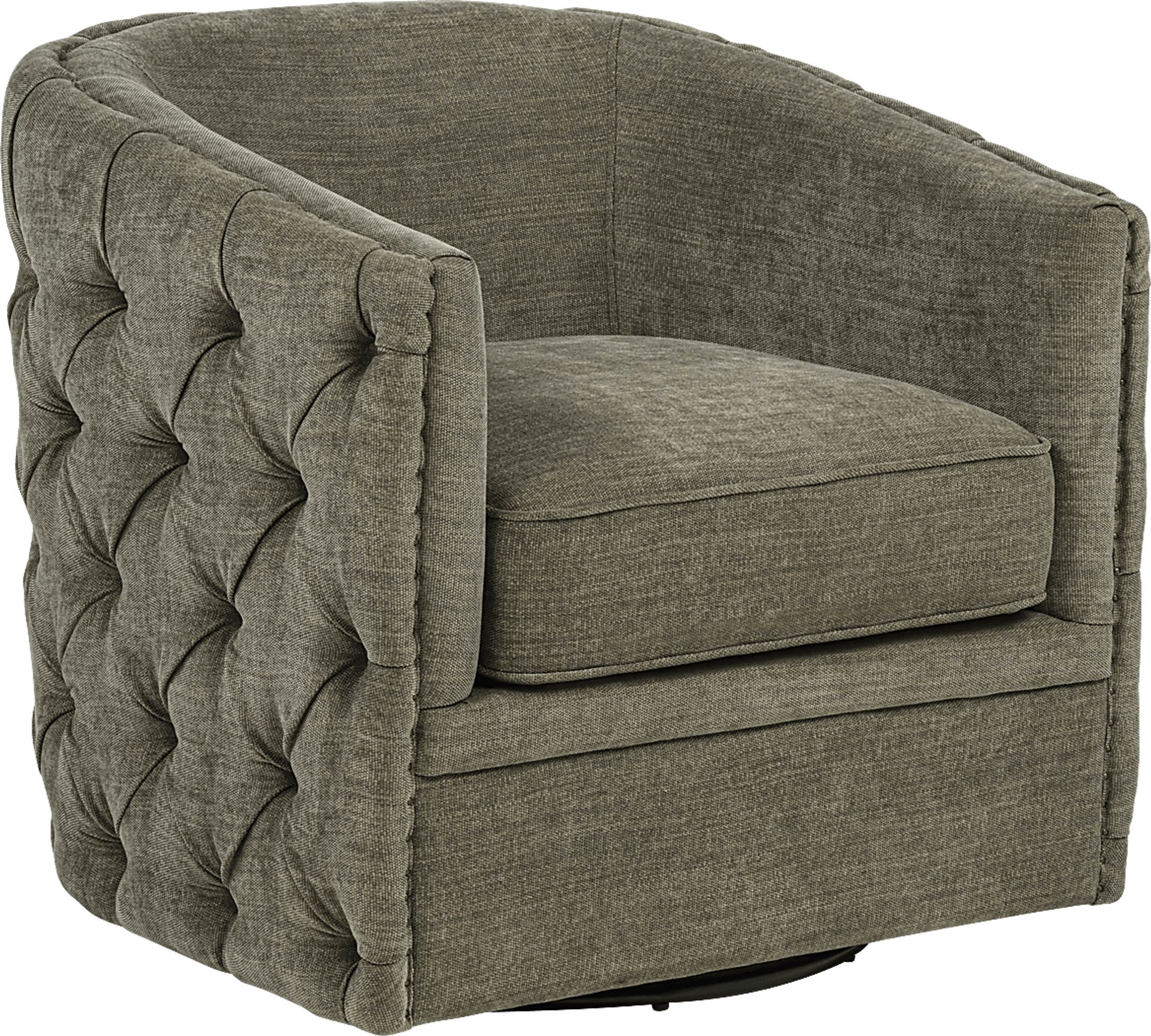 Adriana Green Swivel Chair - Image 1