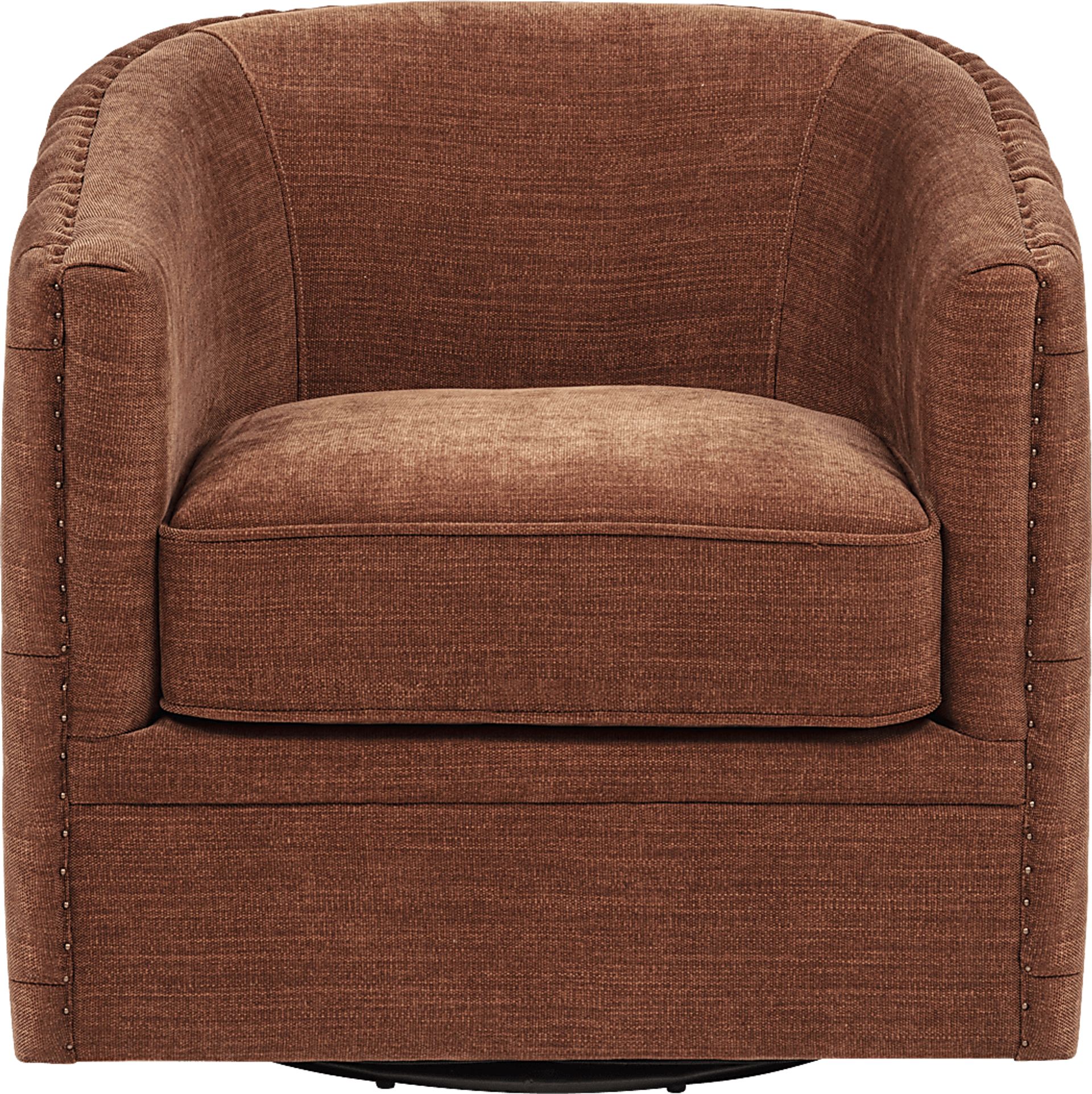 Adriana Orange Swivel Chair - Image 2