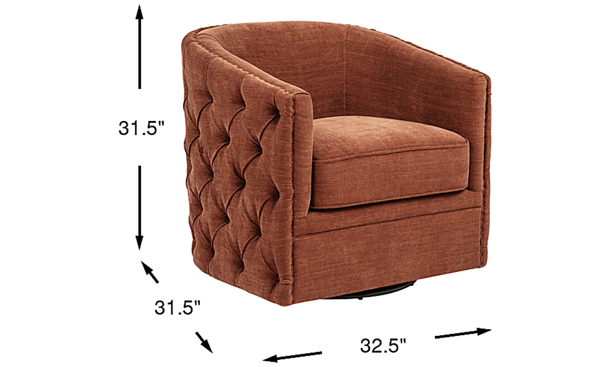 Dimension Image. Please refer to the Dimension Tab on this page for dimension details.