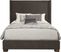 Adrie Brown 3 Pc Queen Upholstered Bed