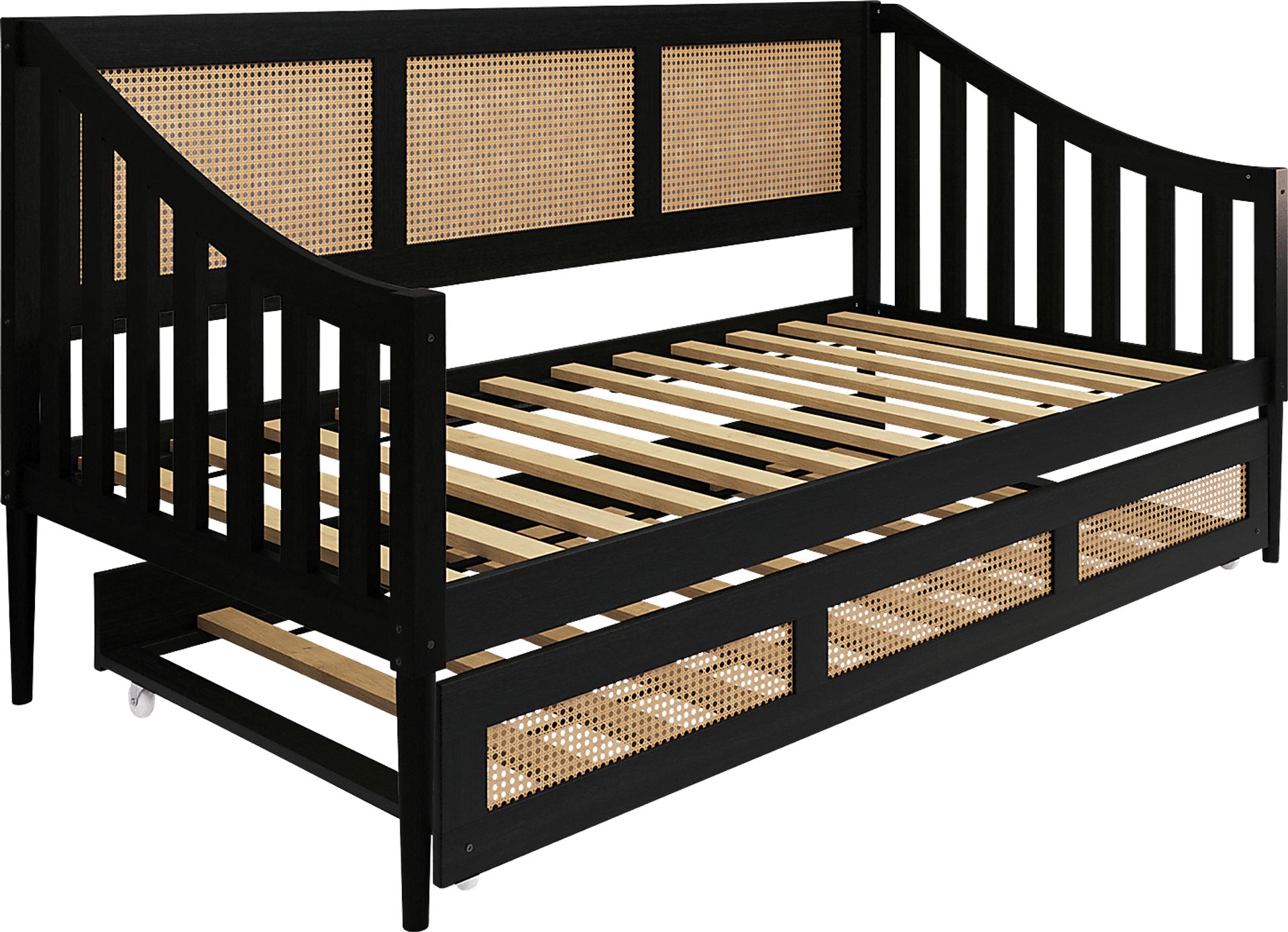 Adrihen Black Twin Daybed with Trundle - Image 8