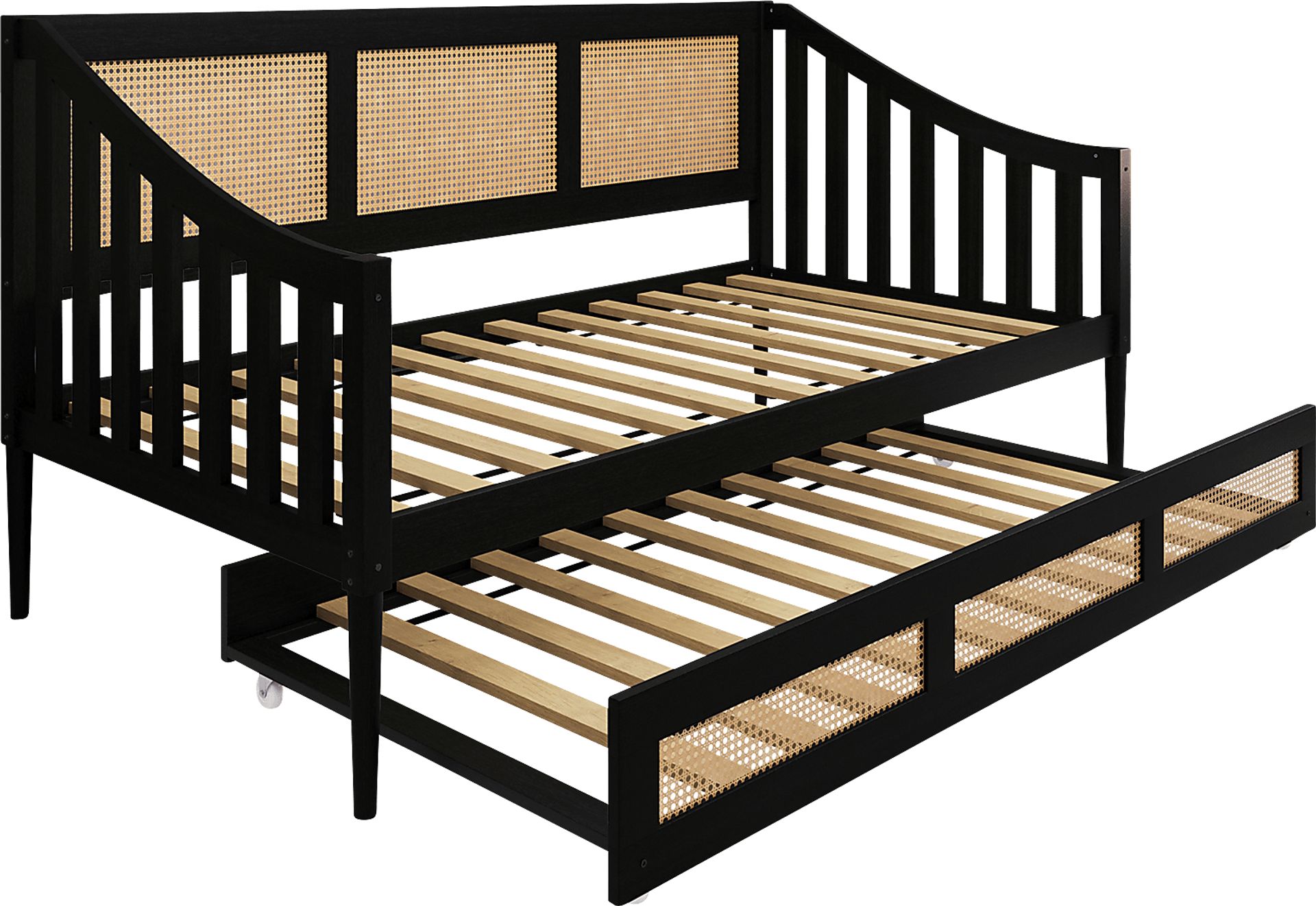 Adrihen Black Twin Daybed with Trundle - Image 9