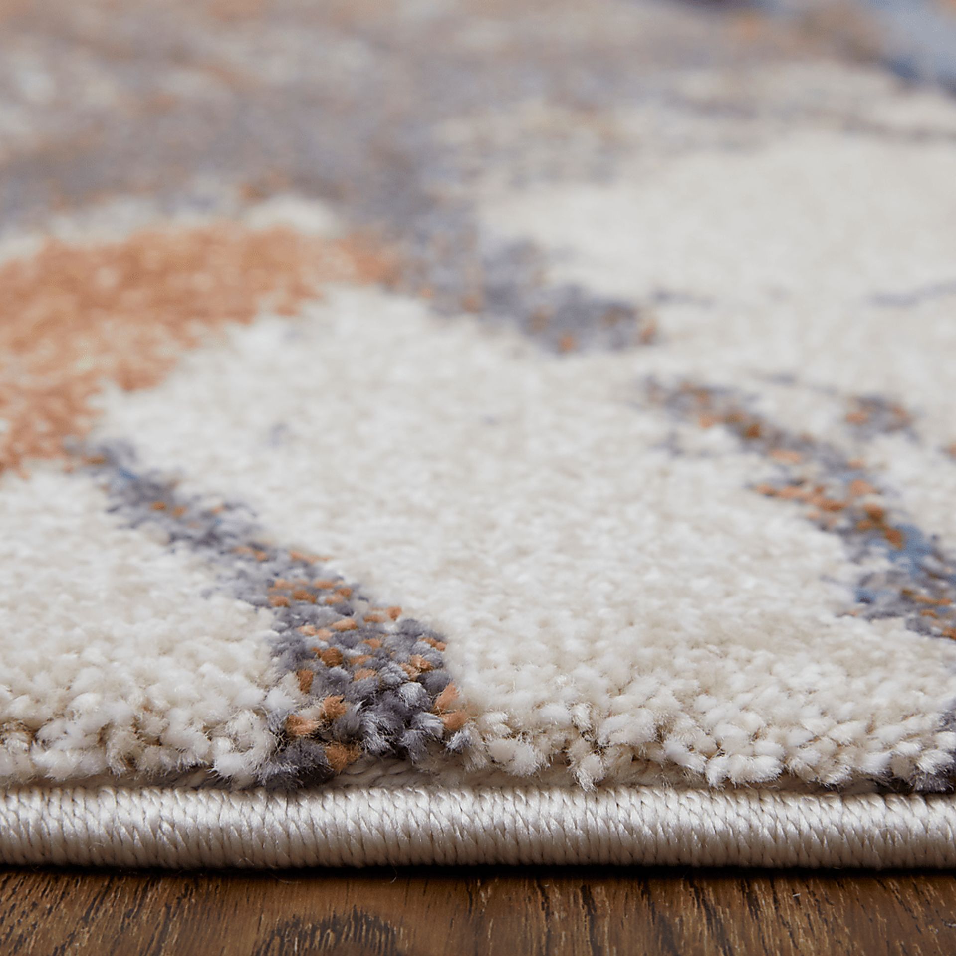 Adrirah Blue/Orange 5'3 x 8' Rug - Image 6