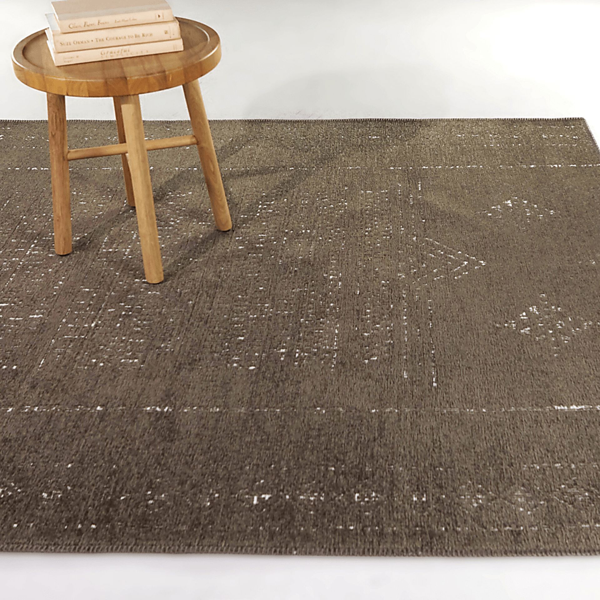 Adrol Brown 5'3 x 7' Area Rug - Image 2