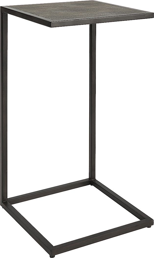 Adryel Black Accent Table