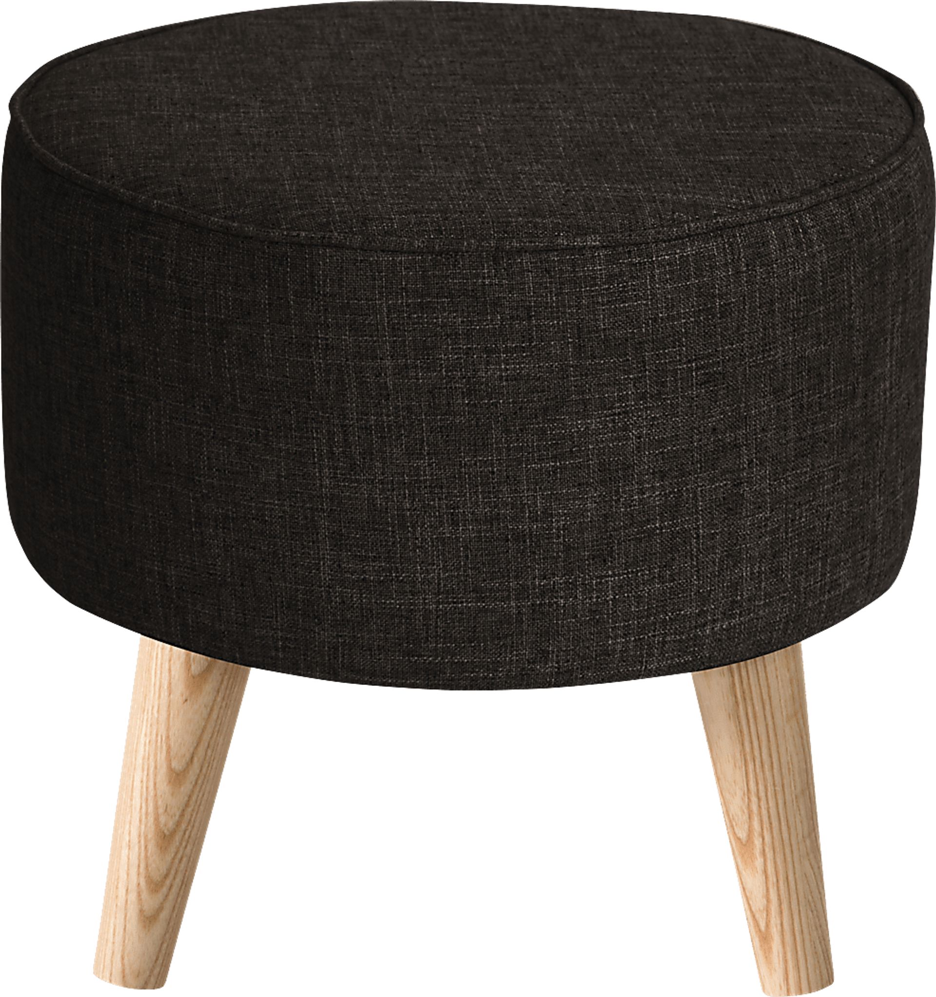 Adswood Black Ottoman - Image 2