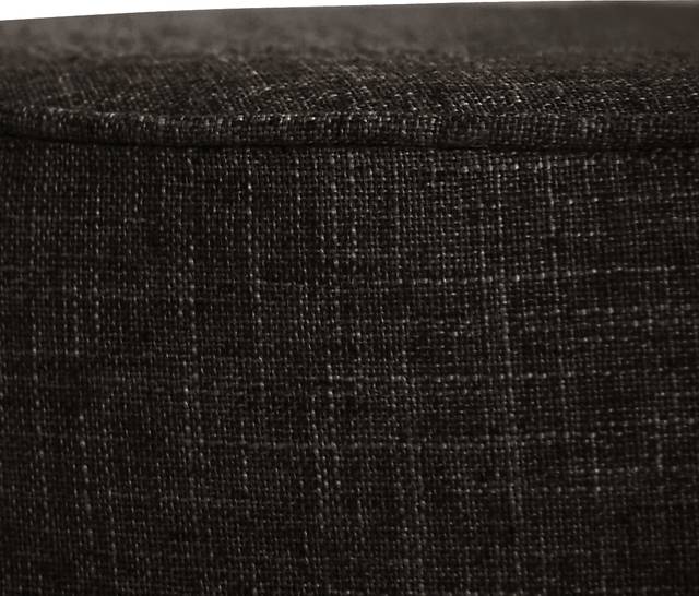 Adswood Black Ottoman - Thumbnail - Image 3