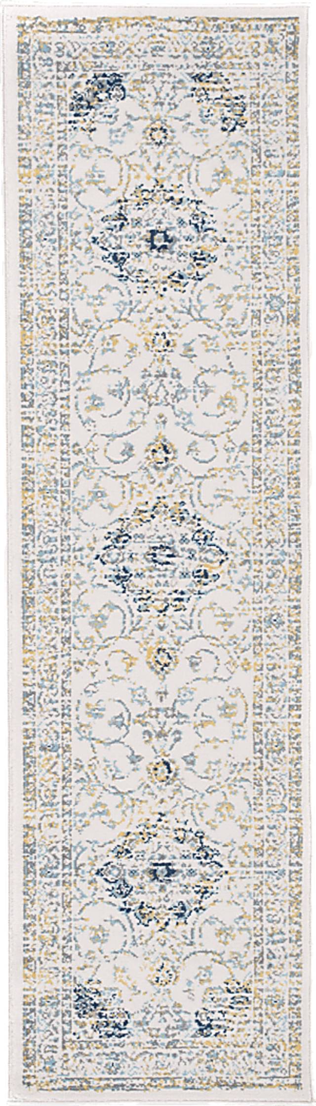 Advay Blue 2' x 7' Runner Rug - Thumbnail - Image 1