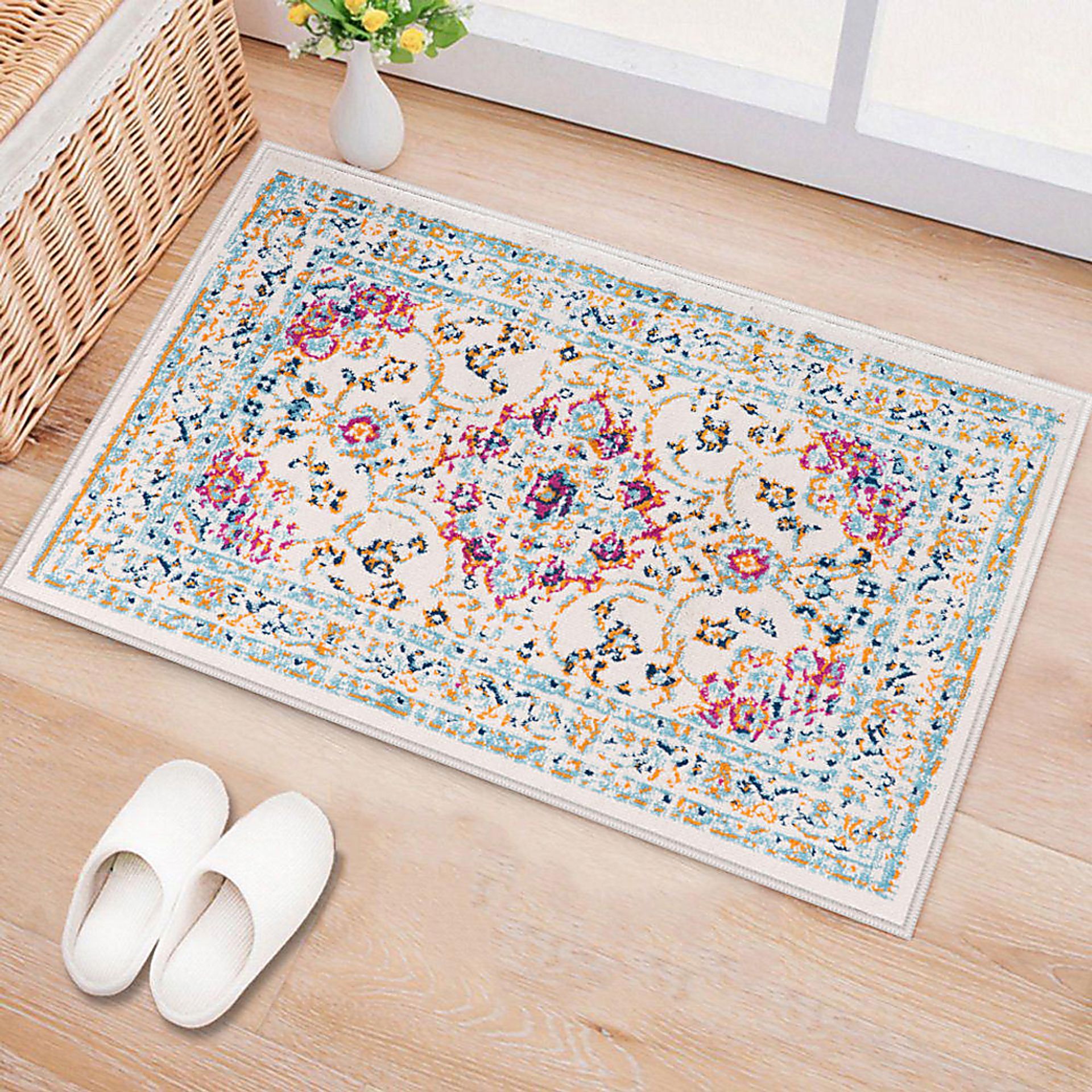 Advay Pink 2' x 3' Rug - Image 3