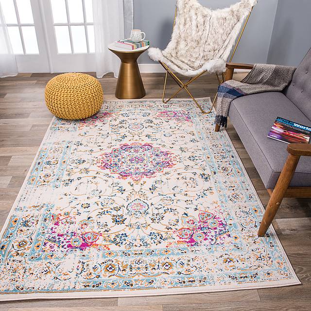 Advay Pink 8' x 10' Rug - Thumbnail - Image 4