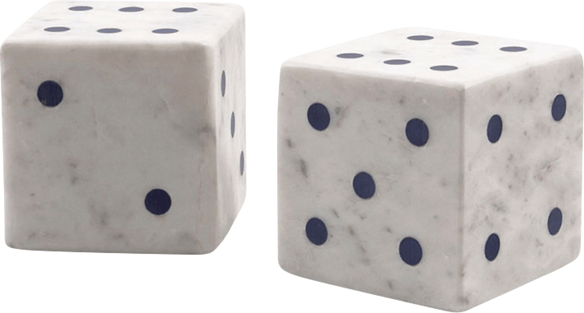 Adwar White Sculpture, Set of 2 - Image 1