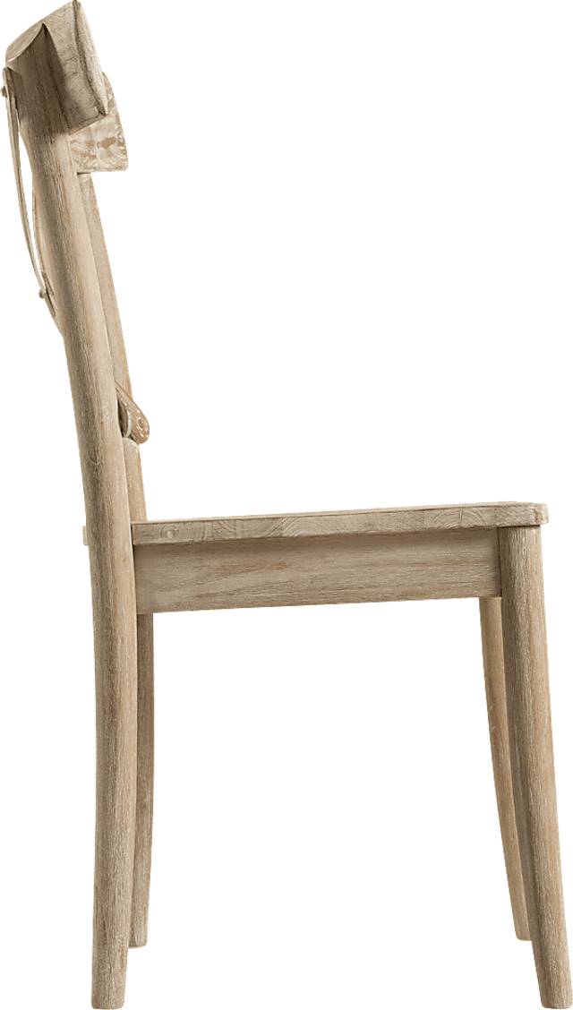 Adwolfe Natural Side Chair Set of 2 - Thumbnail - Image 9