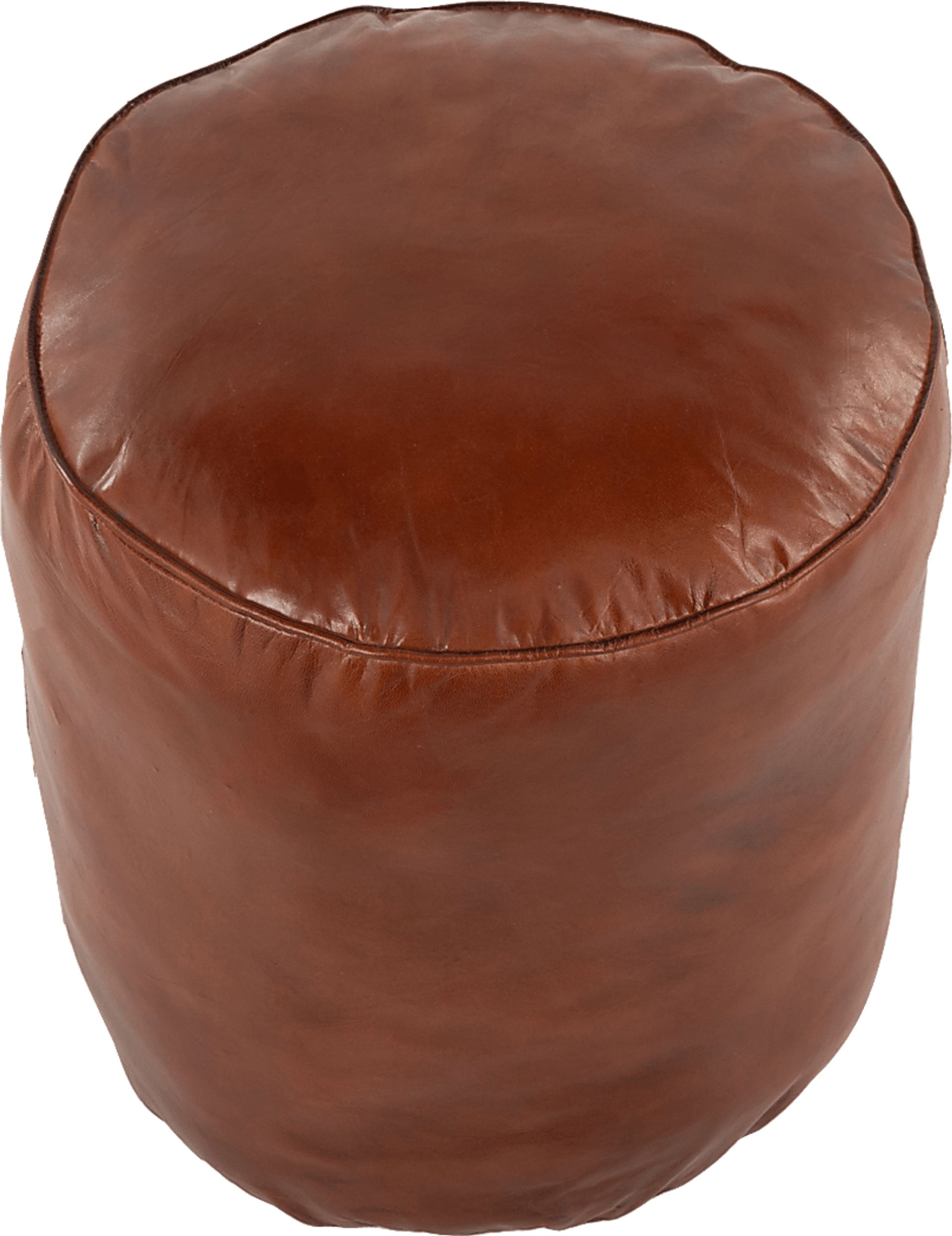 Adworth Brown Ottoman - Image 2
