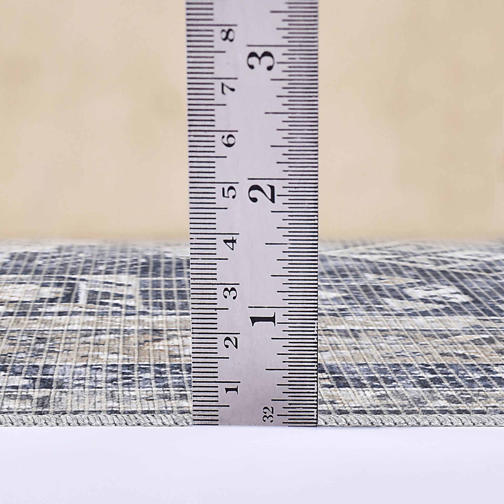 Aebby Gray 7'10 x 9'9 Machine Washable Rug - Image 3