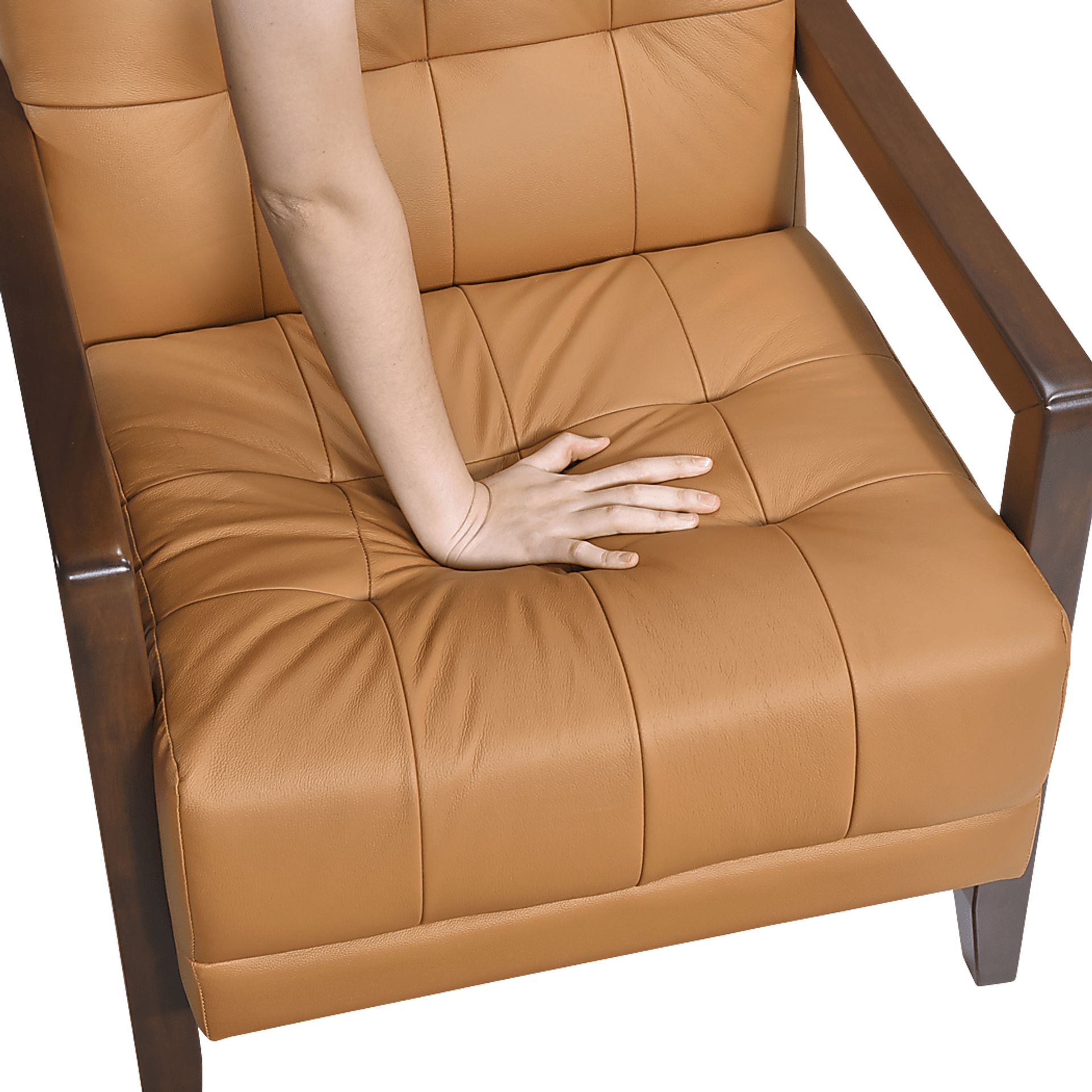 Aeden Orange Accent Chair - Image 6