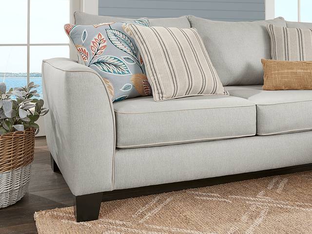 Aegean Place Bluestone 5 Pc Sectional Living Room - Thumbnail - Image 4
