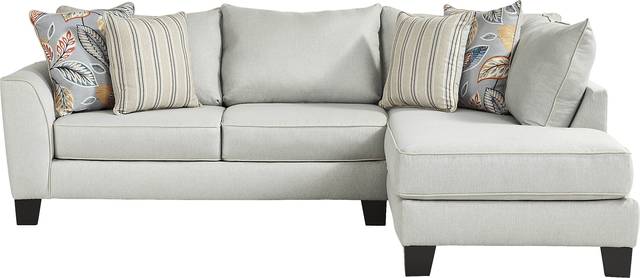 Aegean Place Bluestone 5 Pc Sectional Living Room - Thumbnail - Image 2