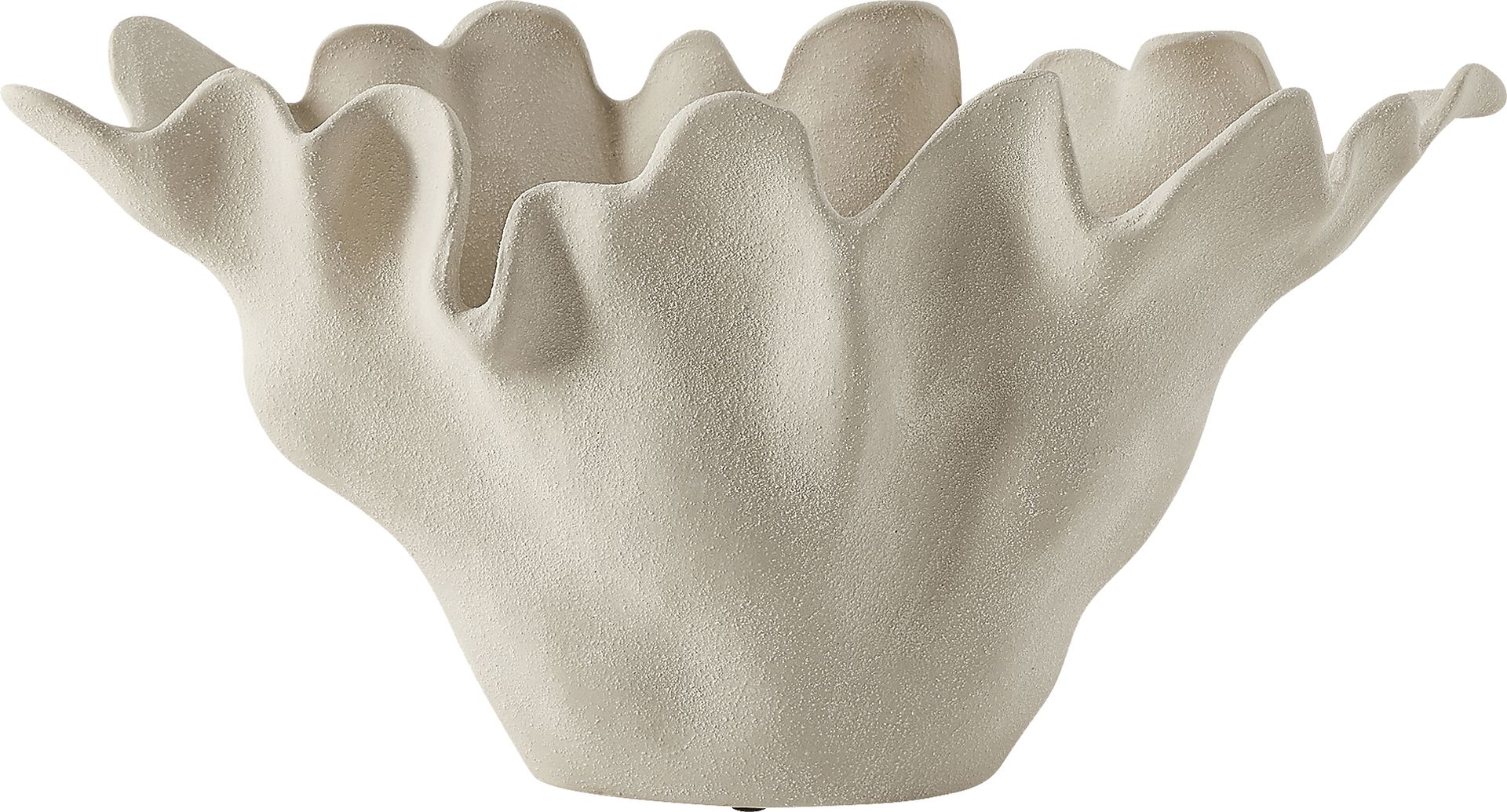 Aelia White Outdoor Bowl - Image 1