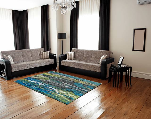 Aella Green 8' x 11' Rug - Thumbnail - Image 2
