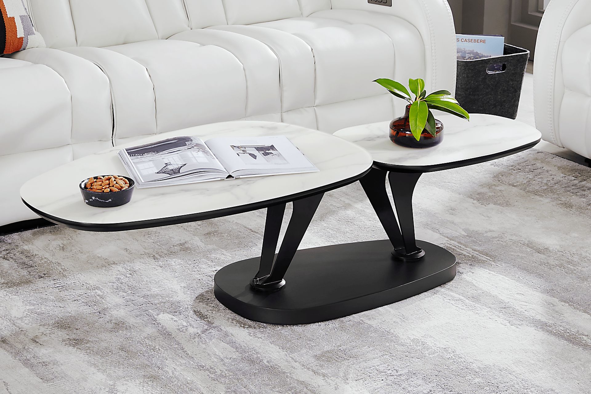 Aeon White Cocktail Table - Image 6