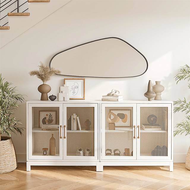 Aepena Ivory Accent Cabinet - Thumbnail - Image 3
