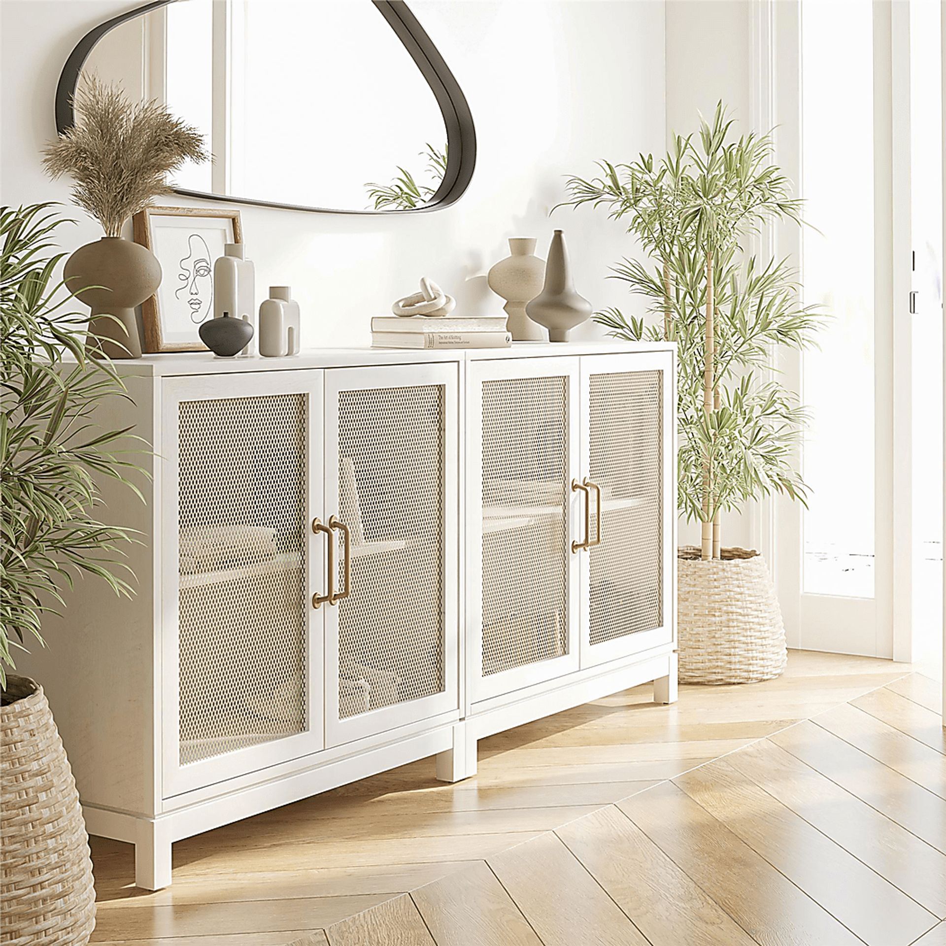 Aepena Ivory Accent Cabinet - Image 4