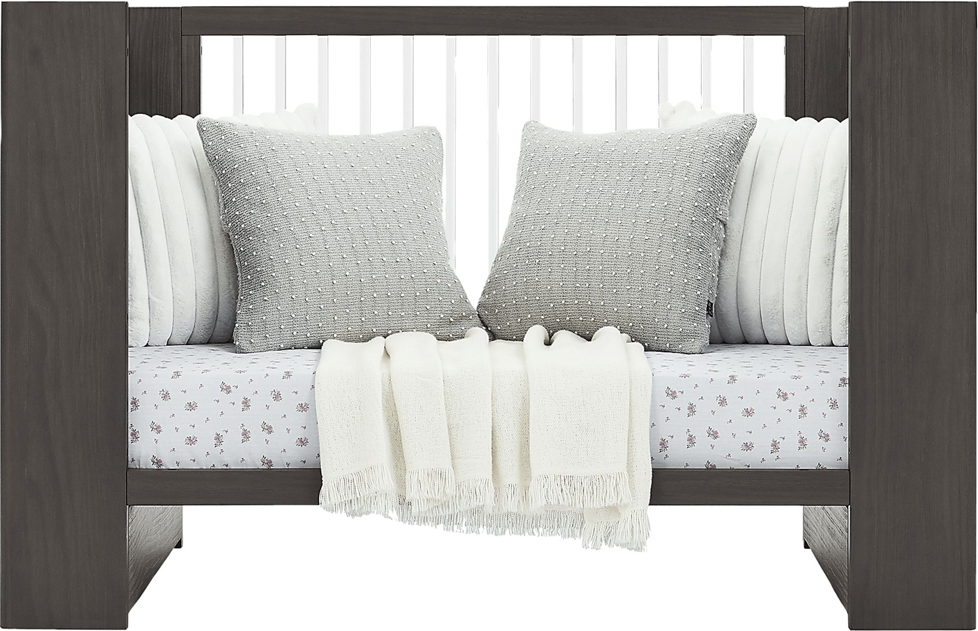 Kids Aerin Gray Convertible Crib - Image 15