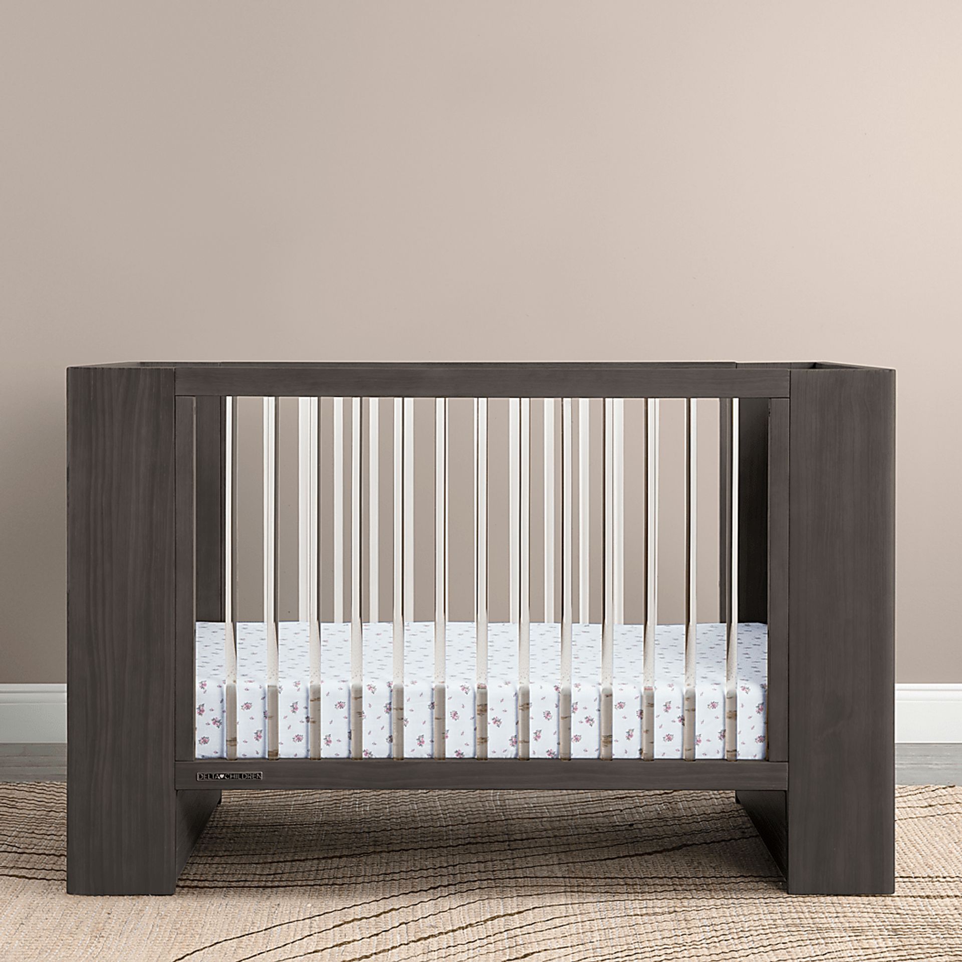 Kids Aerin Gray Convertible Crib - Image 4