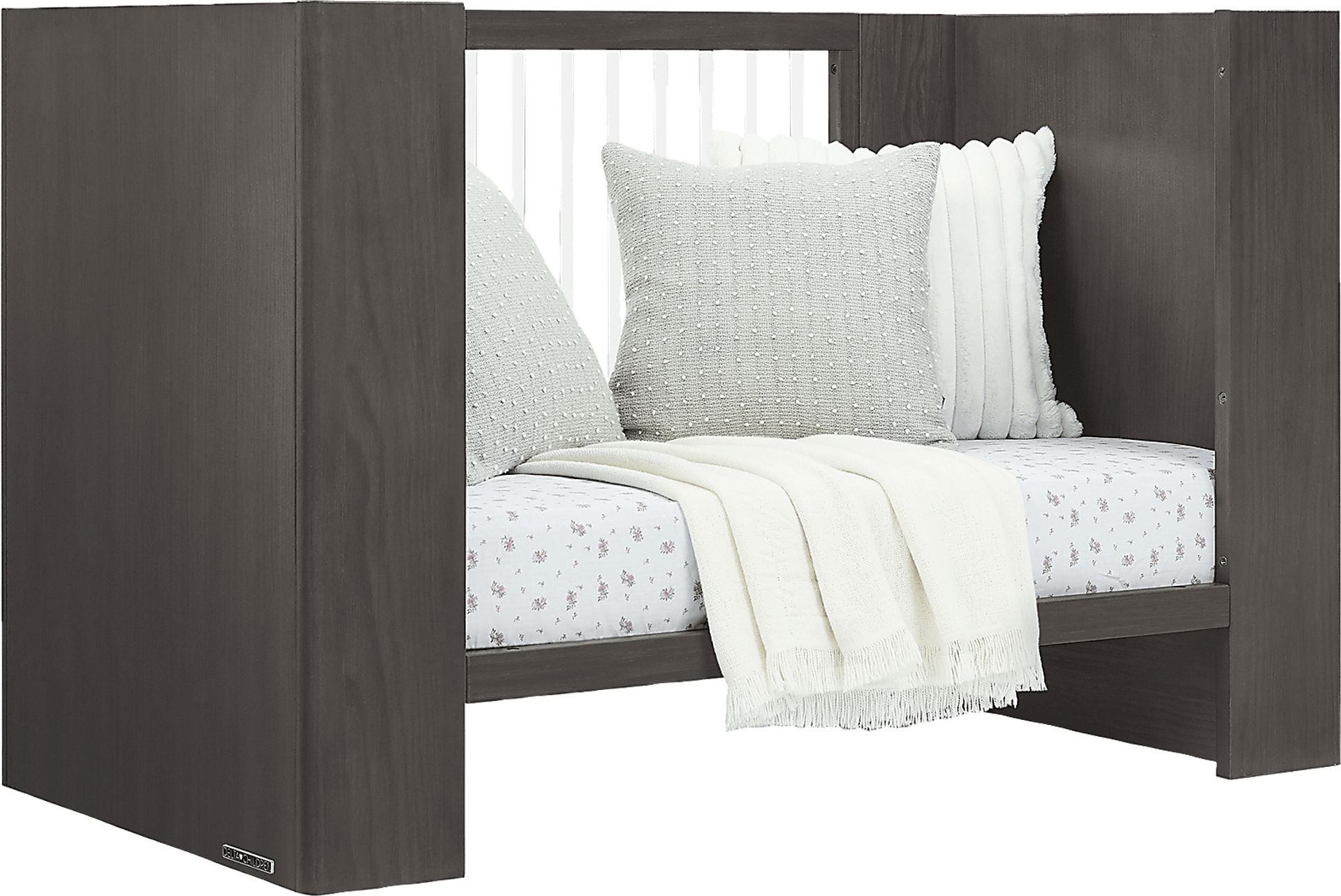 Kids Aerin Gray Convertible Crib - Image 9
