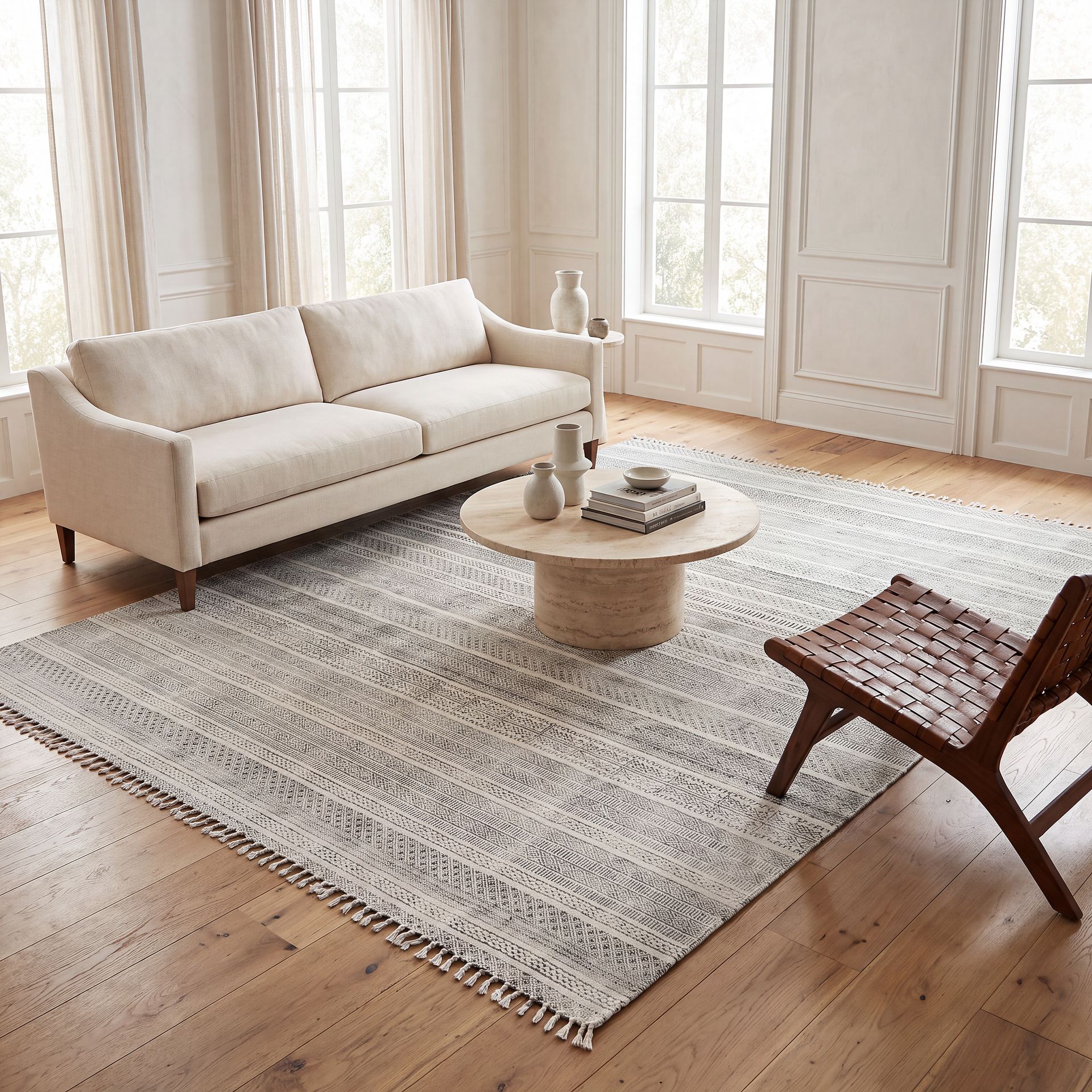Aethen Charcoal 7'6 x 10' Rug - Image 2