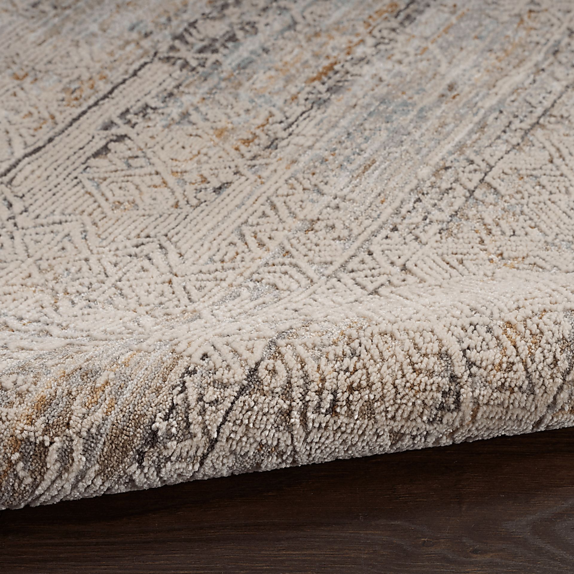 Afeni Beige 5'3 x 7'10 Rug - Image 3