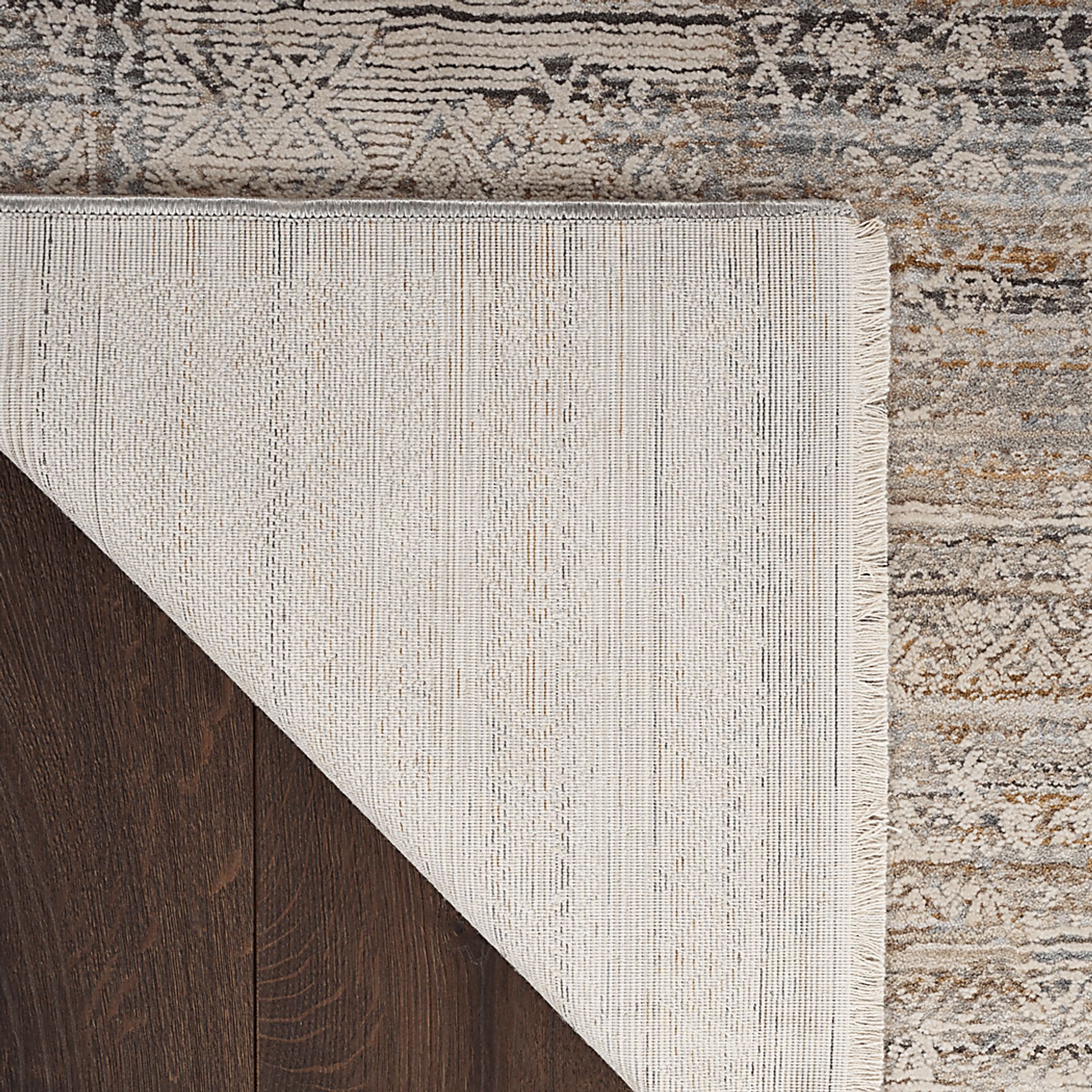 Afeni Beige 5'3 x 7'10 Rug - Image 4