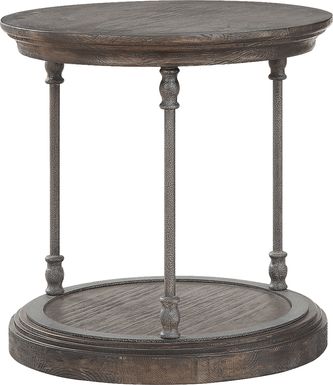 Aferia Brown End Table