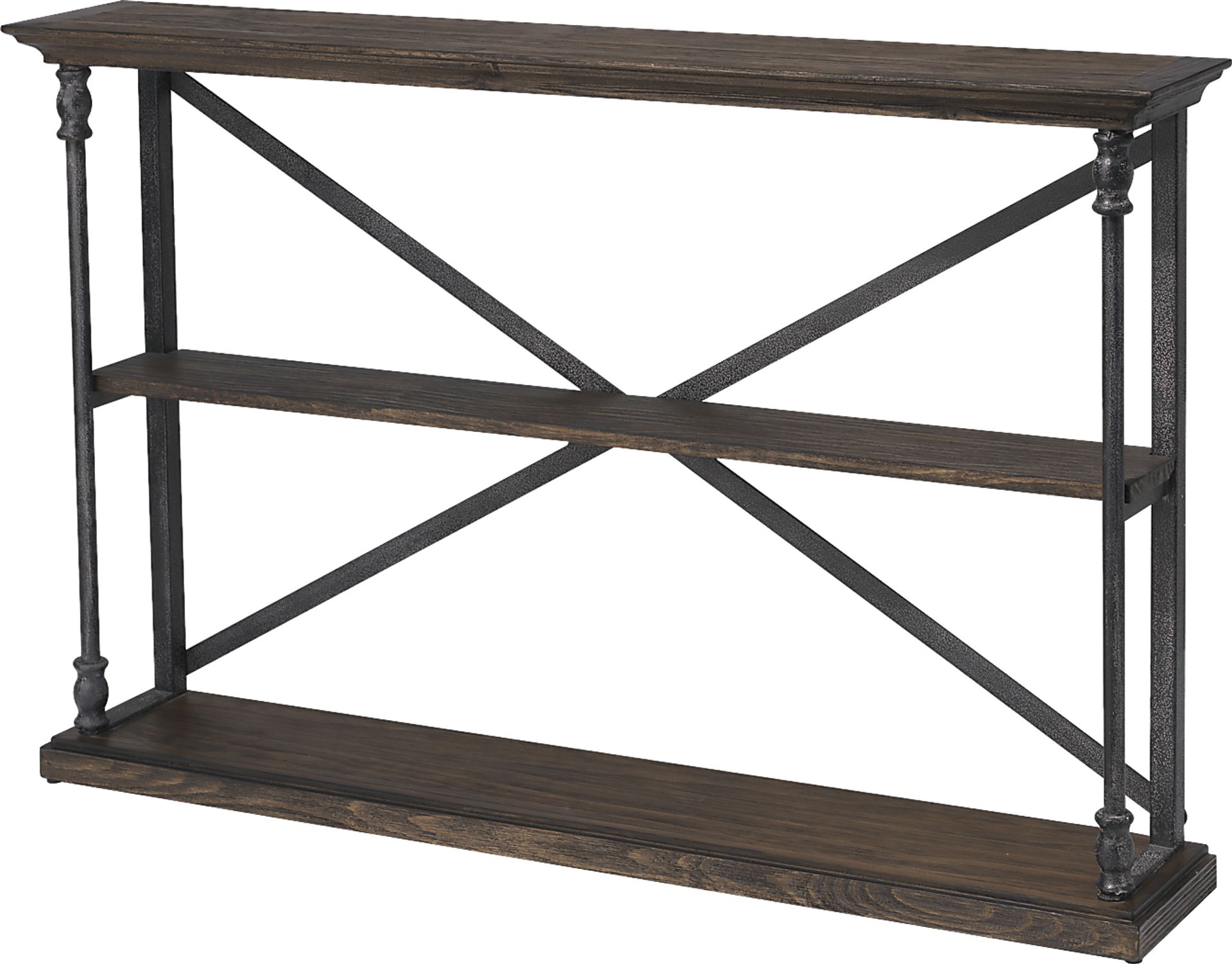 Aferia Brown Sofa Table - Image 1