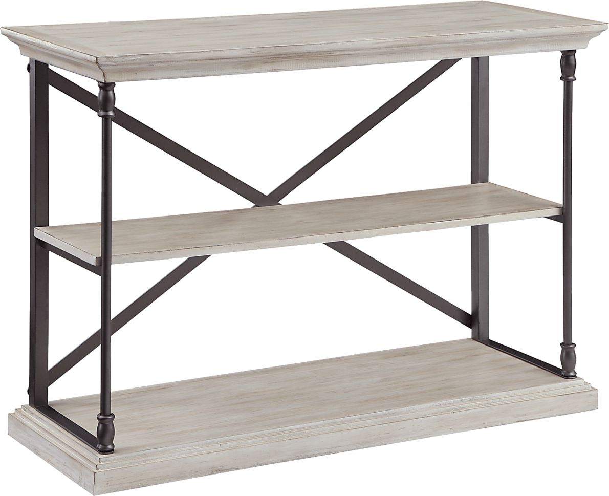 Aferia Sand Light Wood Console Table - Rooms To Go