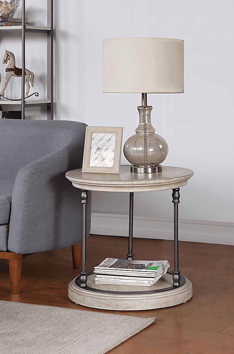 Aferia Sand End Table