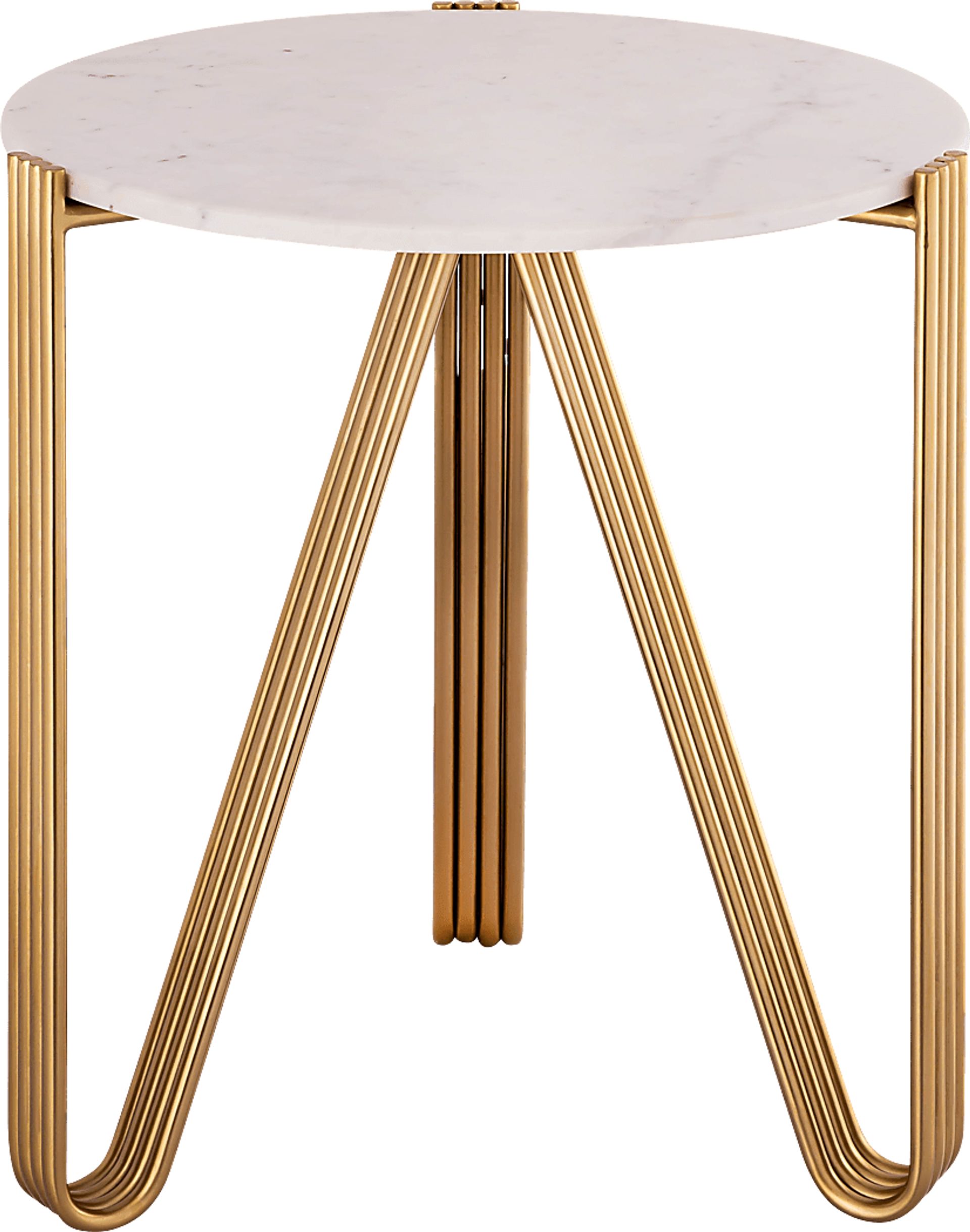 Aferna White Accent Table - Image 1