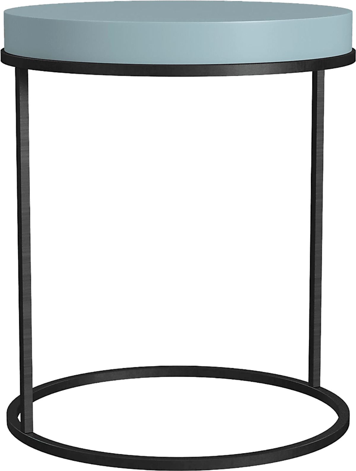 Affton Blue Colors Accent Table Rooms to Go