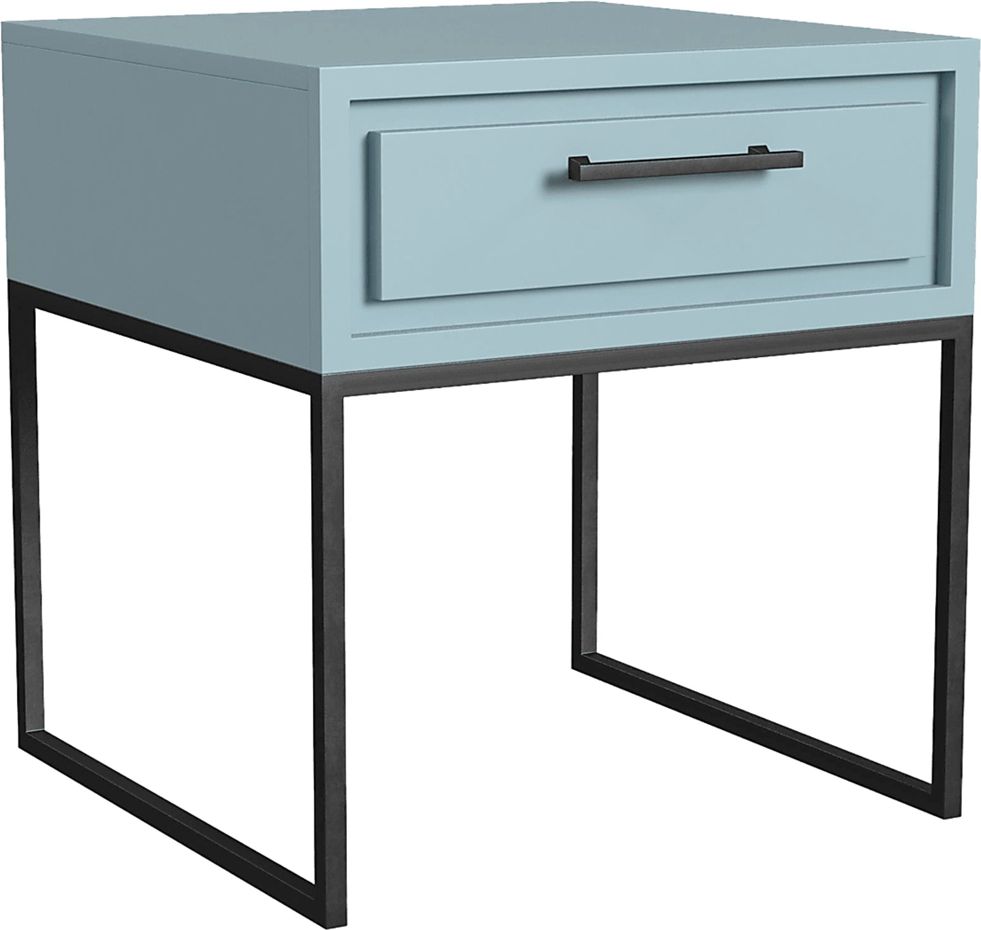 Affton Blue End Table - Image 1